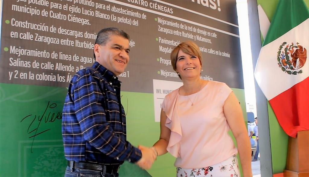 La alcaldesa, Yolanda Cantú Moncada comentó que el programa “Vamos a Michas” representa un importante beneficio para los diferentes municipios de Coahuila. (EL SIGLO COAHUILA)