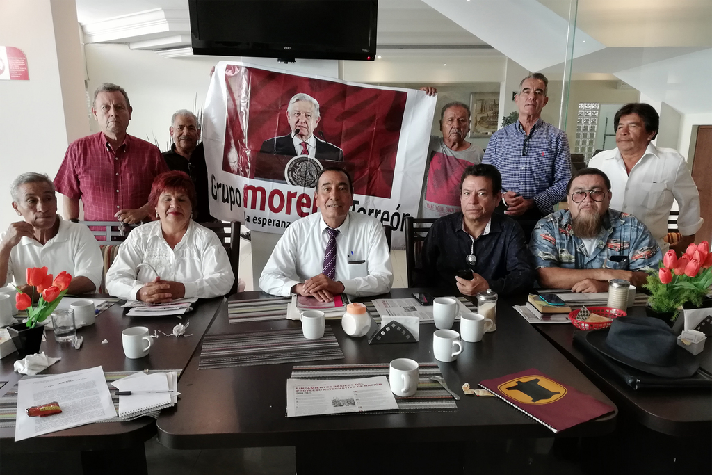 Conforman Grupo Morena Torreón para participar en la renovación del consejo estatal de Morena en Coahuila.