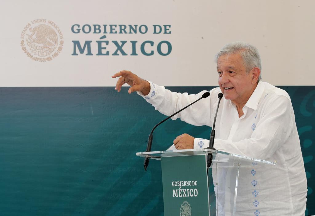 El presidente Andrés Manuel López Obrador viaja este mediodía a Oaxaca para participar en una reunión de la Confederación de Cámaras Industriales (Concamin). (ARCHIVO)
