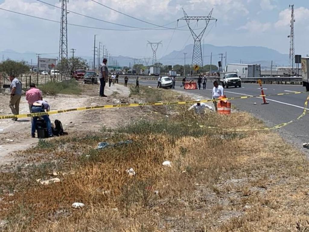 La mañana del miércoles fue hallado el cuerpo del bebé en un área despoblada de la carretera libre Monterrey-Saltillo.