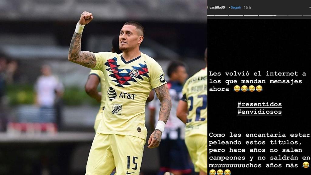 Nicolás Castillo generó polémica en redes sociales tras compartir un mensaje luego de la derrota de su equipo en la Campeones Cup. (ESPECIAL)
