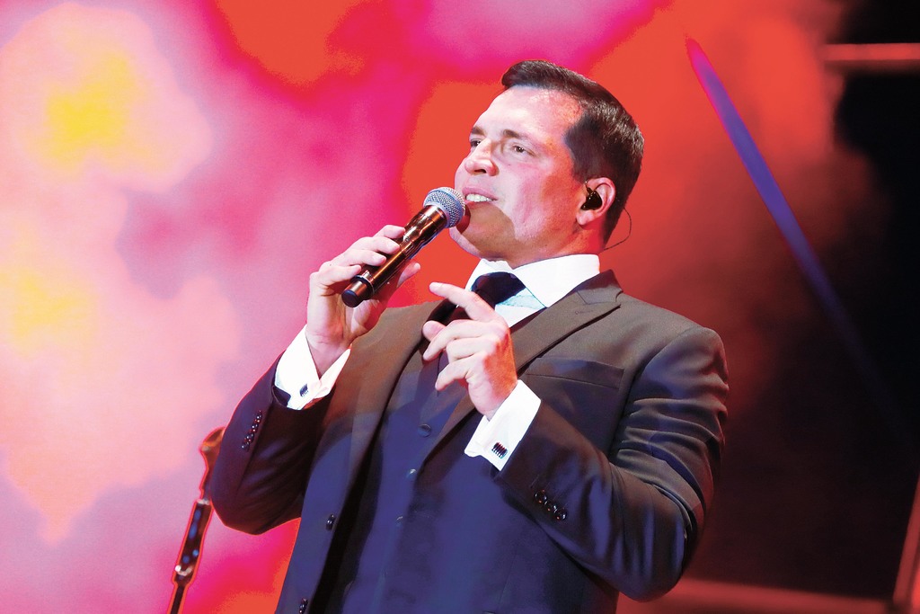 Emocionado. El cantante se encuentra entusiasmado de cantar sus melodías al público mexicano.