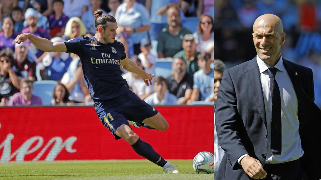 Zinedine Zidane confirmó que el atacante galés Gareth Bale se quedará en la plantilla esta temporada. (EFE)
