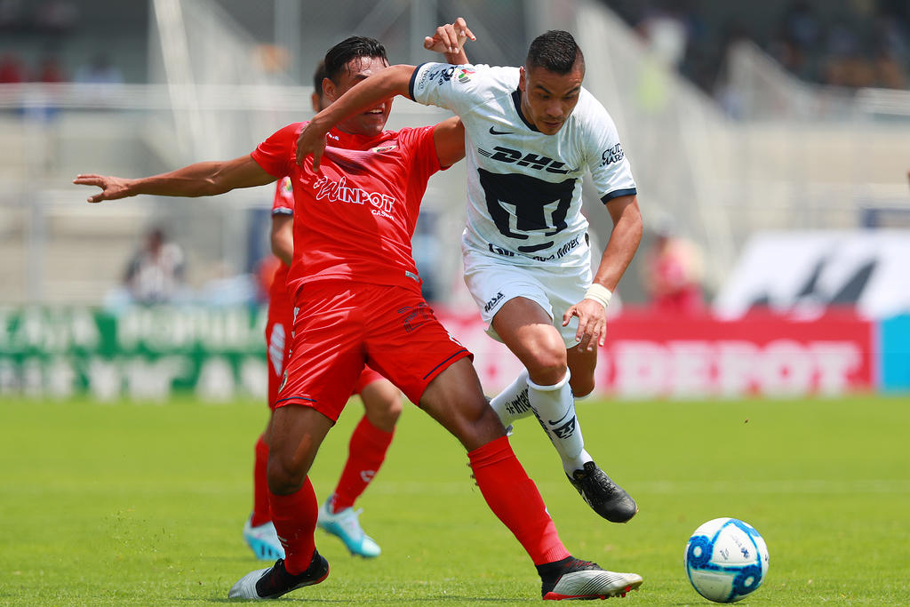 Los Pumas de la UNAM vencieron 2-0 a los Tiburones de Veracruz. (NOTIMEX) 