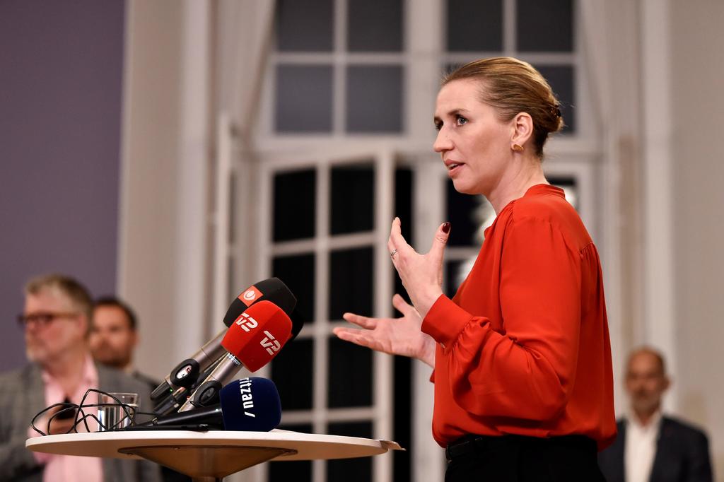 La primera ministra danesa aludió sobre todo a la relación entre ambos países en cuestiones relacionadas con el Ártico. (ARCHIVO)