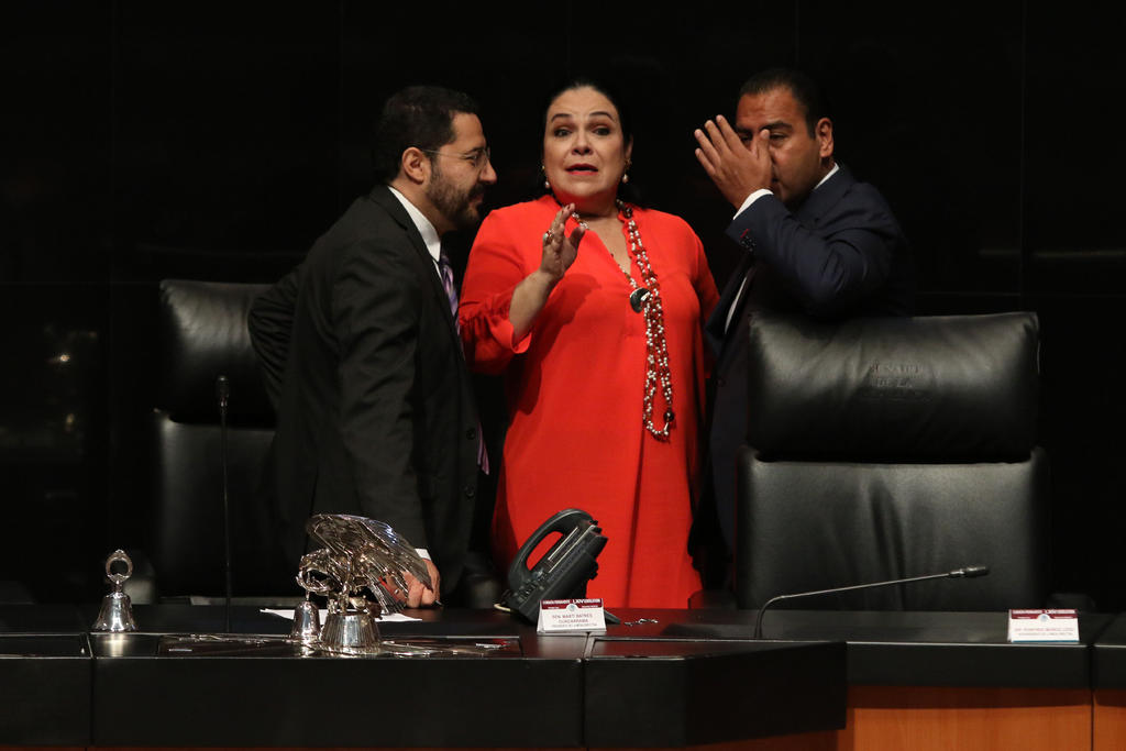 La senadora Mónica Fernández será la nueva presidenta del Senado. (ARCHIVO)