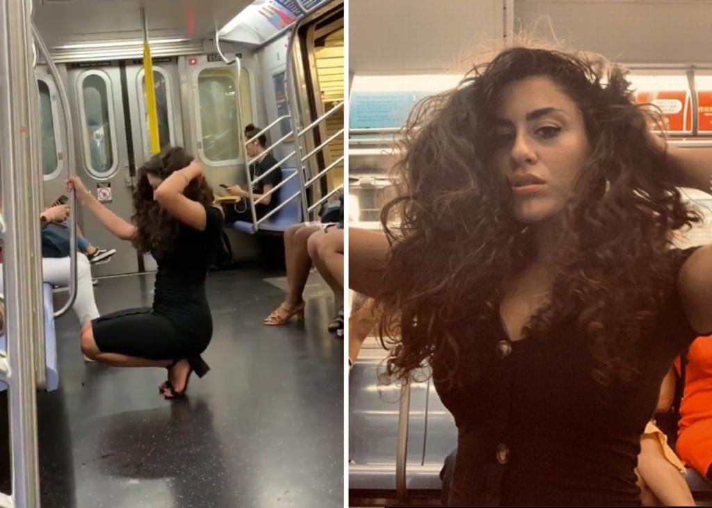 Las imágenes se hicieron virales y la joven en el video respondió publicando sus selfies de ese día. (INTERNET)