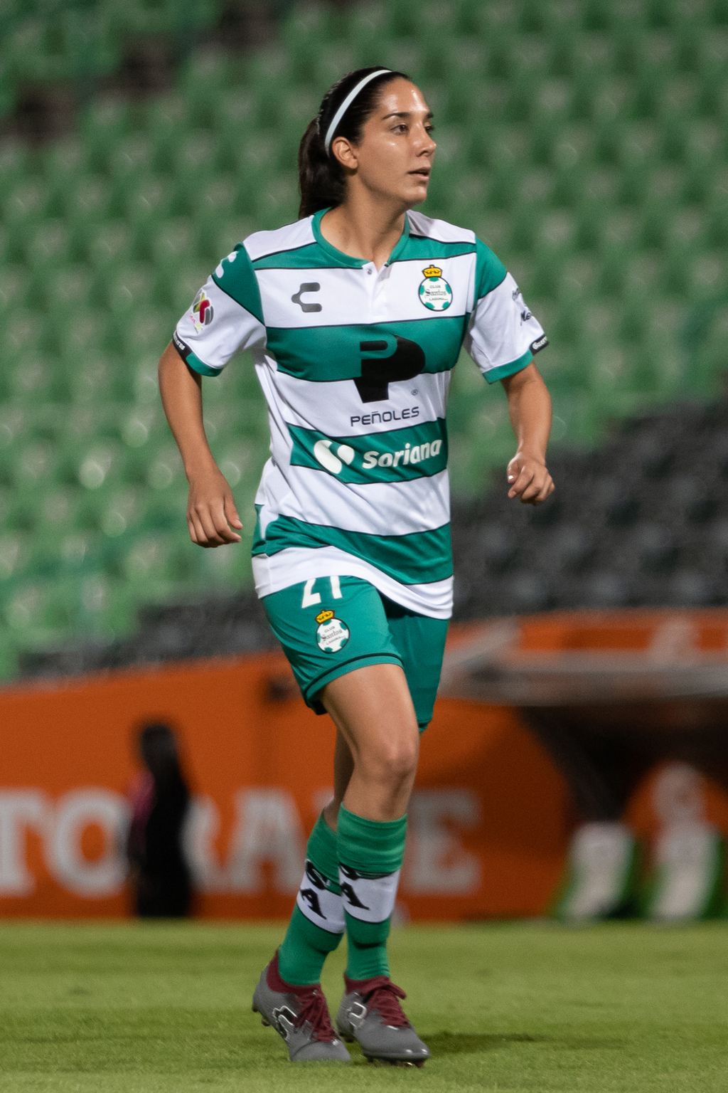 Leticia Vázquez Ruiz acumula 136 minutos disputados en 4 partidos con el Club Santos Laguna Femenil, fue titular el pasado lunes. (ARCHIVO)