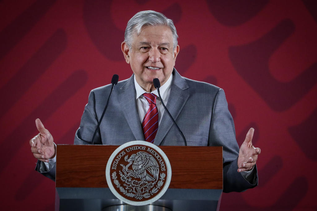 Reveló que recibió una solicitud para demostrar su afirmación de que 'el pueblo de México está feliz' con el gobierno que encabeza. (ARCHIVO)