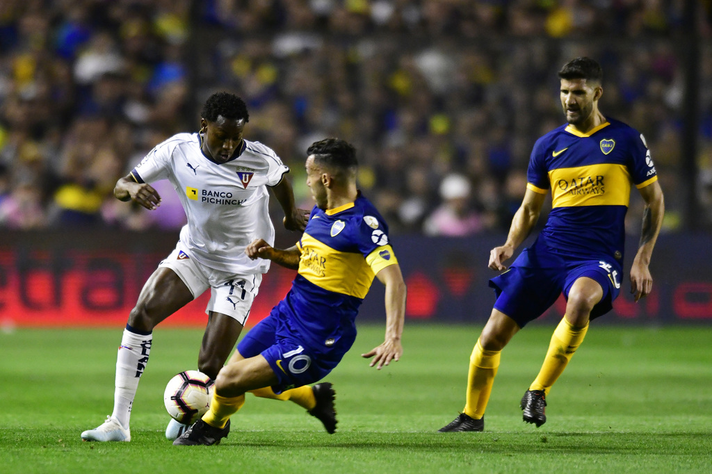 Tras empatar en casa a cero goles con la Liga de Quito, Boca Juniors avanzó a las semifinales de la Copa Libertadores. (JAM MEDIA)