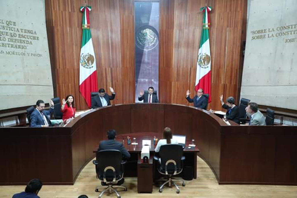 Ayer se realizó la sesión pública en la Sala Superior del Tribunal Electoral del Poder Judicial de la Federación. (EL SIGLO DE TORREÓN)