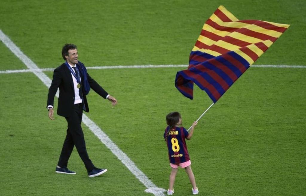 Luis Enrique compartió la noticia del fallecimiento de su hija Xana tras una lucha de 5 meses contra un osteosarcoma. (ESPECIAL)
