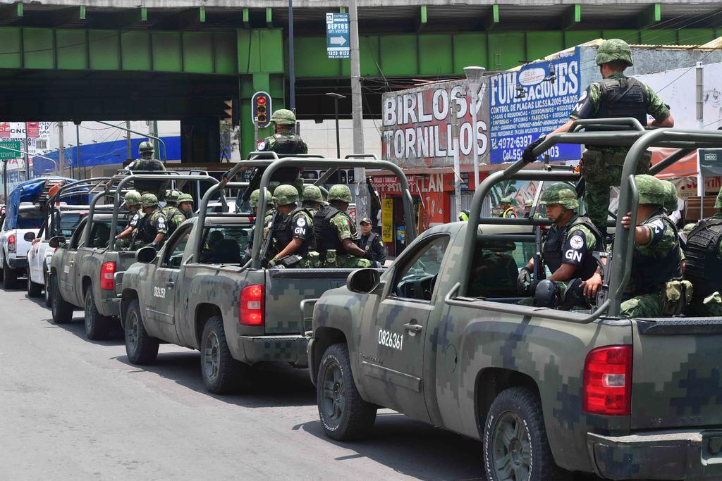 La recién creada Guardia Nacional (GN) encabezará el desfile patrio el próximo 16 de septiembre en la Ciudad de México, informó la Secretaría de Seguridad y Protección Ciudadana (SSPC). (ARCHIVO)