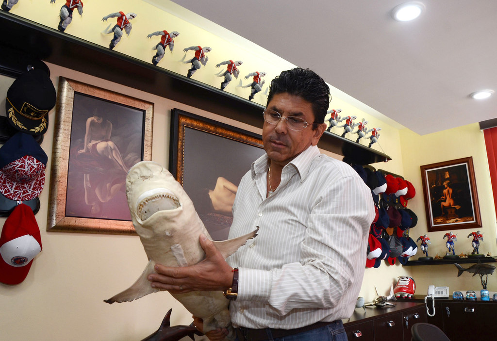 Fidel Kuri Grajales, dueño de los Tiburones Rojos de Veracruz. (ARCHIVO)