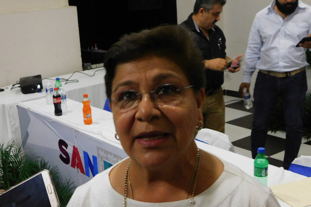 La alcaldesa de San Pedro, Patricia Grado Falcón, señaló que dentro de 15 días podría tenerse listo el proyecto de modernización. (EL SIGLO DE TORREÓN/BEATRIZ SILVA)