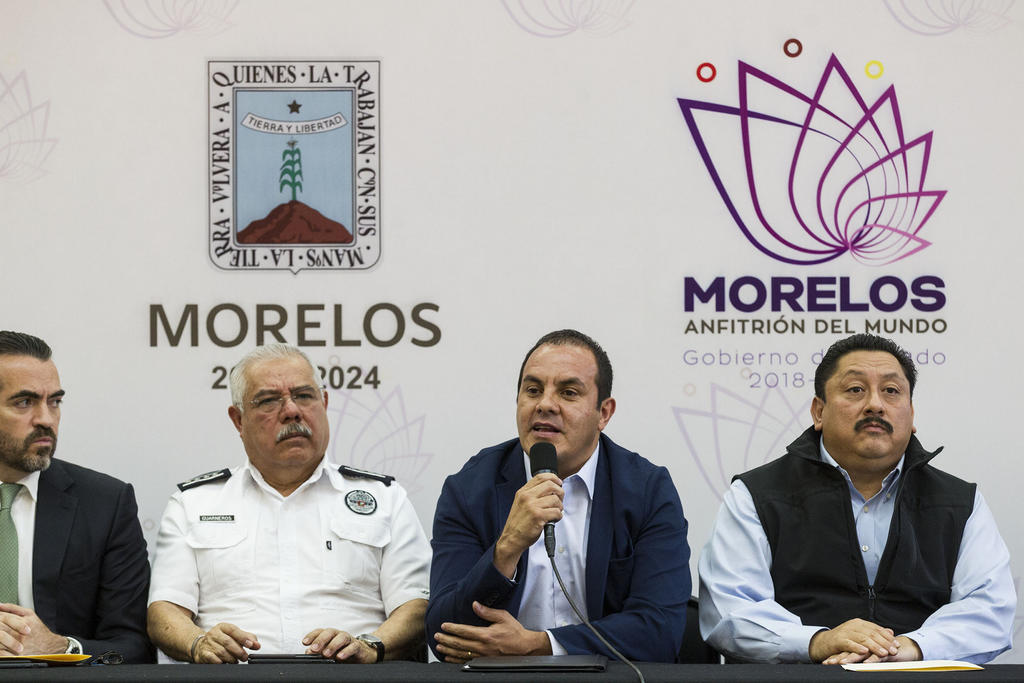 El mandatario también fue más contundente en atribuir la herencia de la violencia en Morelos a la administración de Graco Ramírez Garrido Abreu: 'El gobernador anterior arregló con un grupo criminal, nosotros no', acusó. (ARCHIVO)