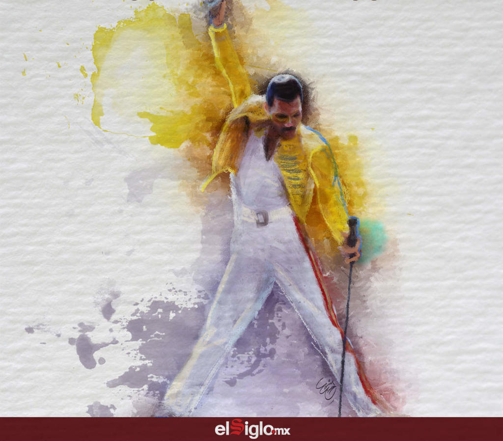El cantante y compositor Freddie Mercury es considerado uno de los más grandes exponentes del rock británico. (TOMÁS PALOMARES)
