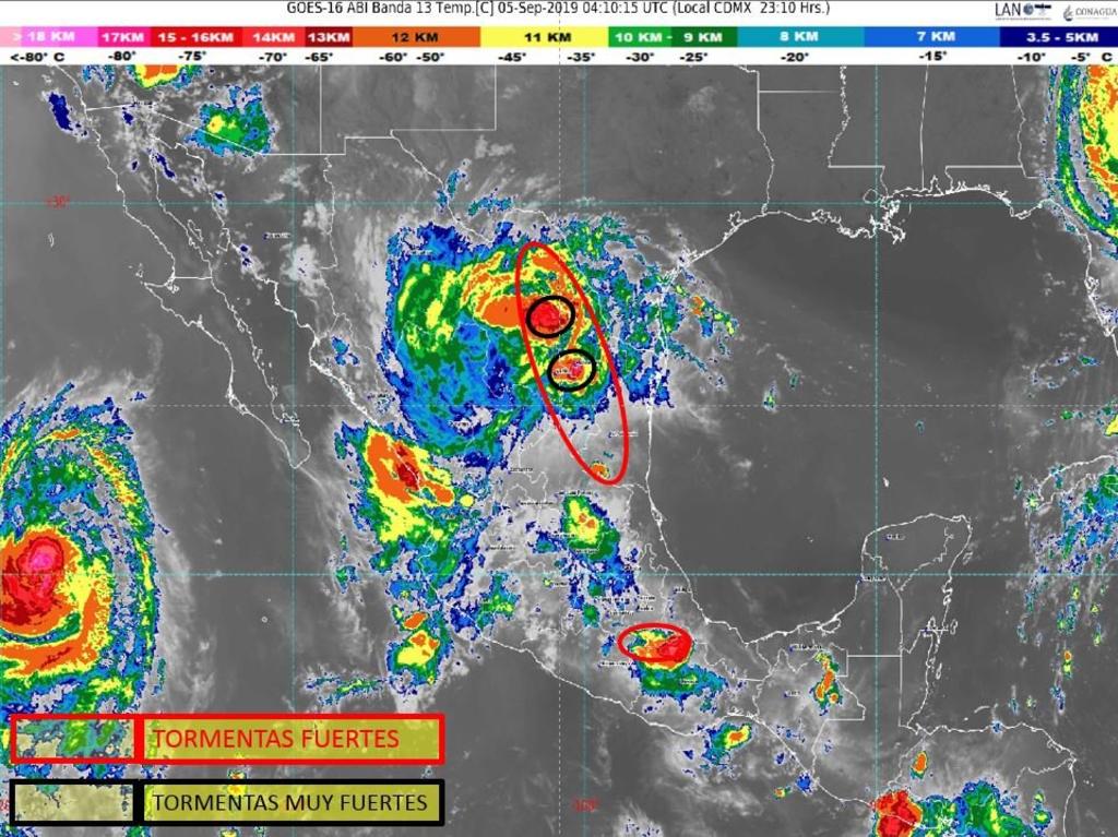 A pesar de los pronósticos de que el paso de la tormenta tropical Fernand sería catastrófico para Tamaulipas y Nuevo León por las fuertes lluvias, hasta el momento se registran más beneficios que daños, con presas llenas al 100 por ciento y, algunas de ellas, comienzan a desfogar agua. (TWITTER)