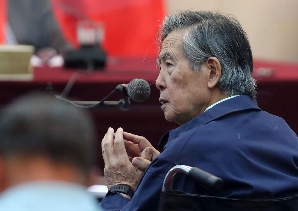 Fujimori fue internado la noche del domingo en la clínica privada Centenario Peruana Japonesa por “presentar cuadro de fibrilación descompasada”. (ARCHIVO)