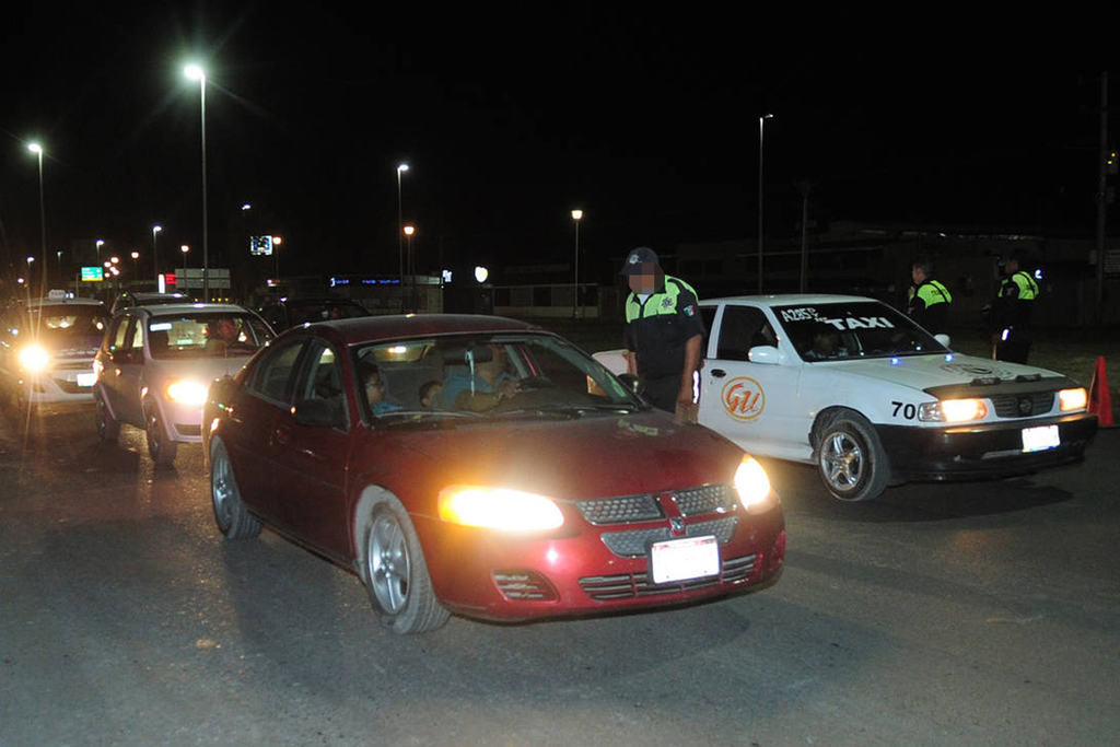 El fin de semana hubo dos detenidos por conducir en estado de ebriedad en Gómez Palacio. (EL SIGLO DE TORREÓN)