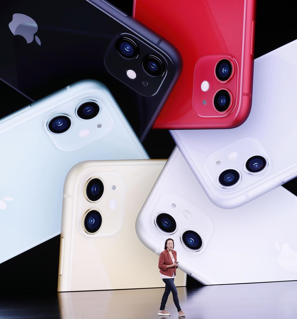 Apple celebró este martes su mayor evento del año, la presentación de sus nuevos teléfonos iPhone. (EFE)