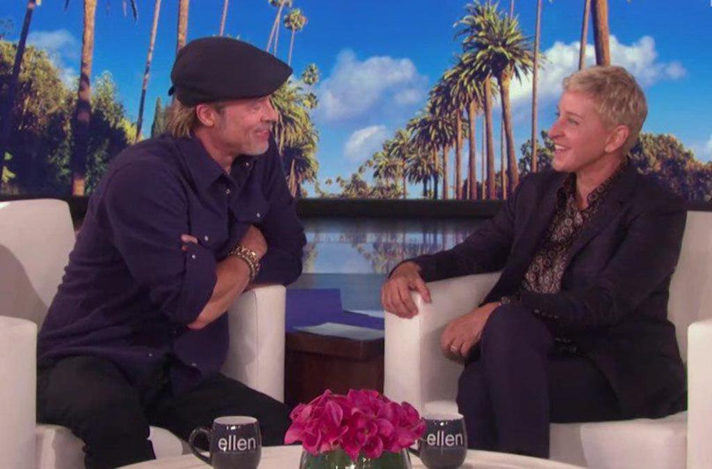 Ellen DeGeneres dice haber salido con expareja de Brad Pitt. (ESPECIAL)