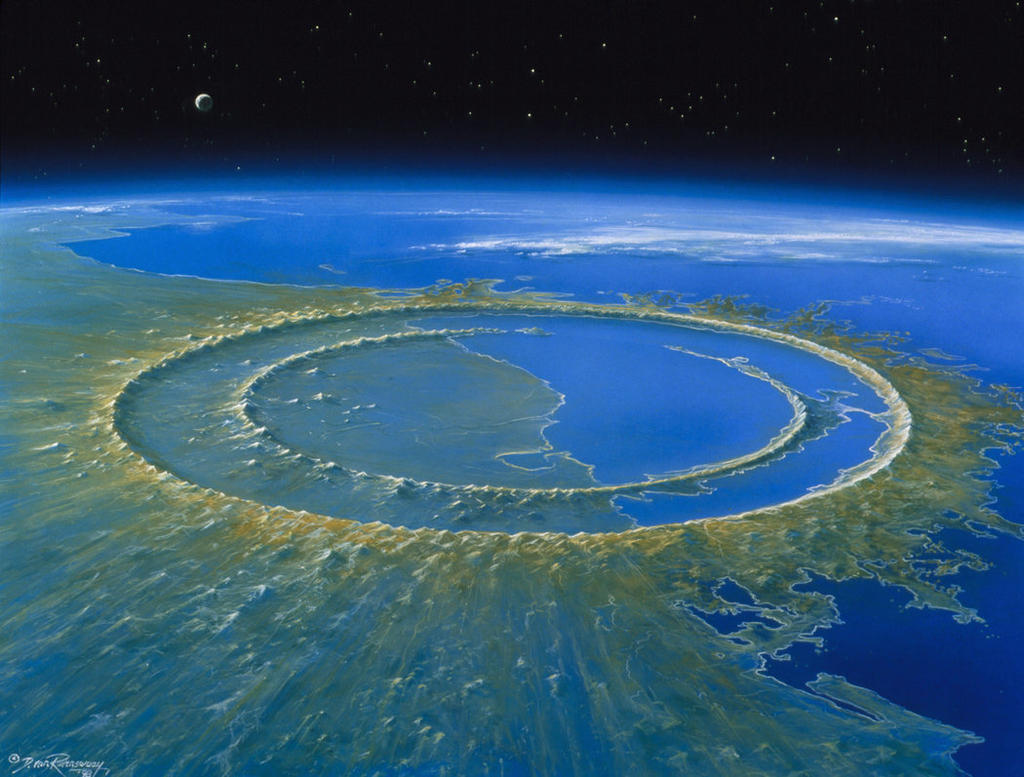 Una portentosa explosión, lluvia de fuego, tsunamis y un enfriamiento global componen una historia registrada en el cráter de Chicxulub, formado por el asteroide que arrasó con 75 % de la vida en la Tierra y trajo consigo el auge de los mamíferos y, en última instancia, el advenimiento de los humanos. (ESPECIAL)