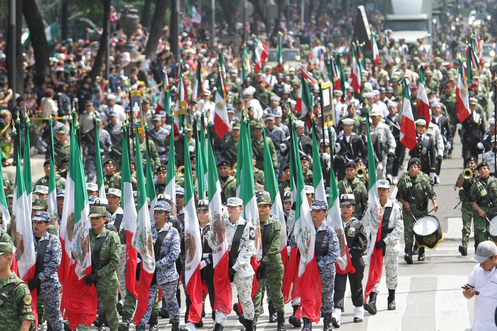 Concluye desfile cívico militar en CDMX El Siglo de Torreón