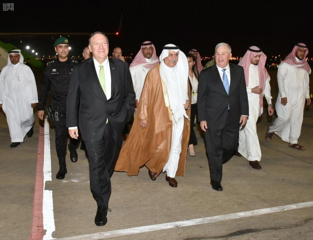 El secretario de Estado estadounidense, Mike Pompeo, llegó hoy a Arabia Saudí para coordinar una respuesta a los ataques del pasado sábado contra dos importantes plantas petrolíferas del reino. (EFE)