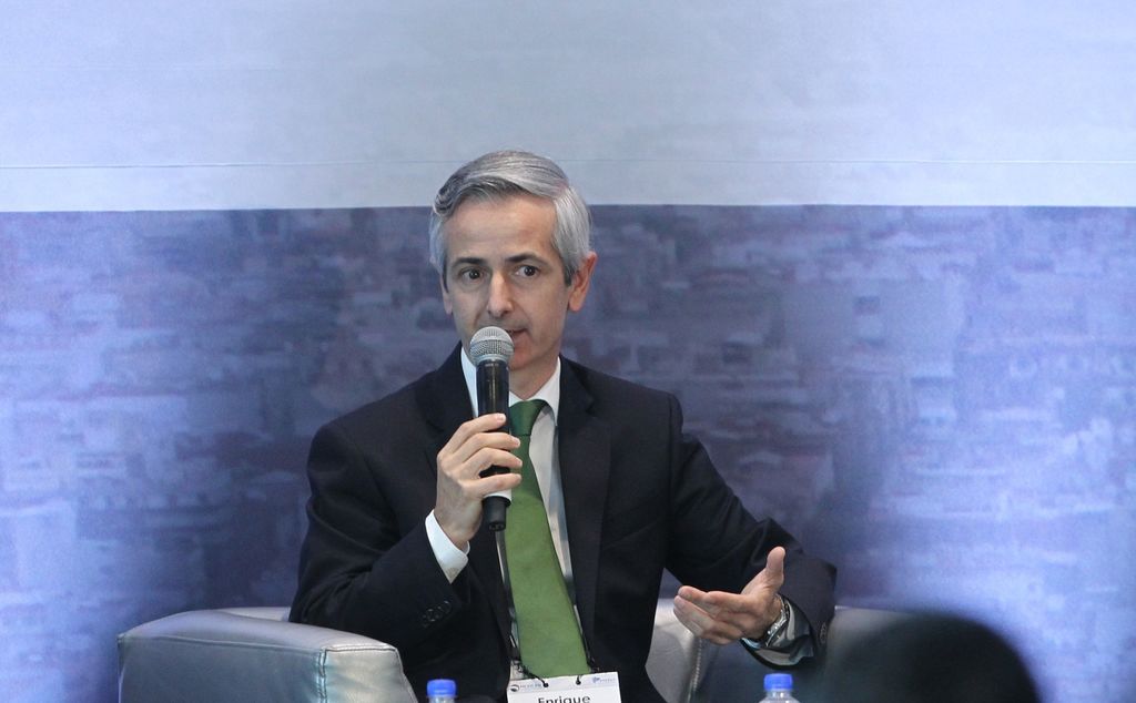 El director general en México de Iberdrola, José Enrique Alba, señala que las empresas necesitan certidumbre para invertir. (ARCHIVO)