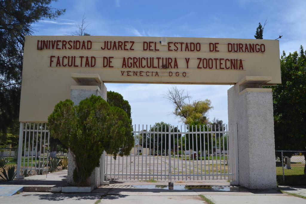 Se mantiene el paro académico en las instalaciones de la dirección de la Facultad de Agricultura y Zootecnia de la Universidad Juárez del Estado de Durango (UJED). (ARCHIVO)