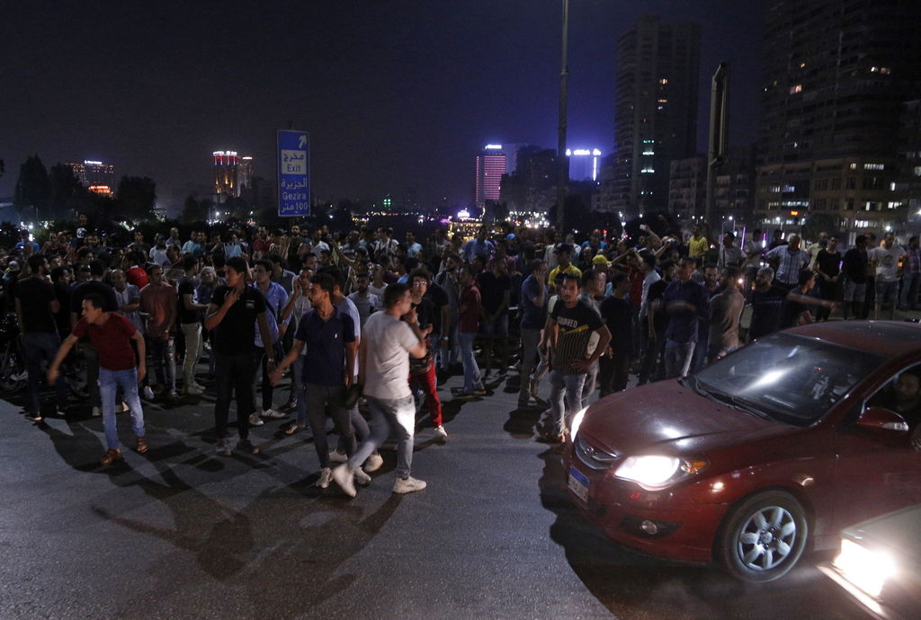 Las manifestaciones comenzaron la noche del viernes y se repiteron el sábado. (EFE)