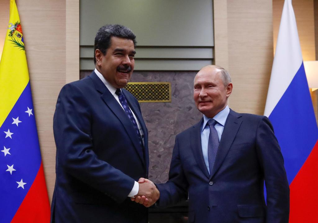 La interferencia foránea en asuntos latinoamericanos será uno de los principales temas que abordarán este miércoles los presidentes de Rusia, Vladimir Putin, y de Venezuela, Nicolás Maduro. (ARCHIVO)
