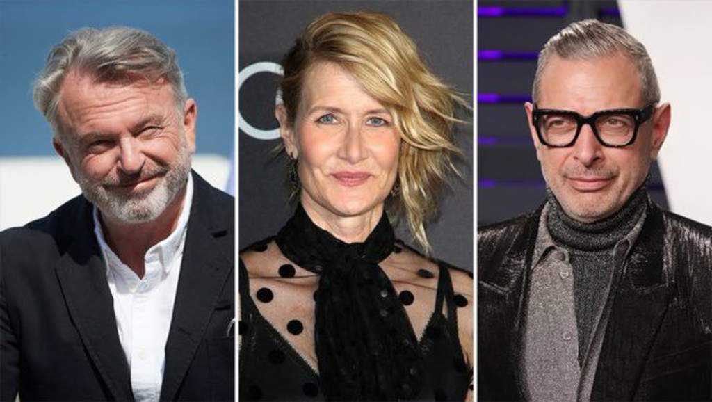 Sam Neill, Laura Dern y Jeff Goldblum, los tres actores principales de la trilogía de Jurassic Park, regresarán para la tercera entrega de la saga sobre dinosaurios Jurassic World. (ESPECIAL)
