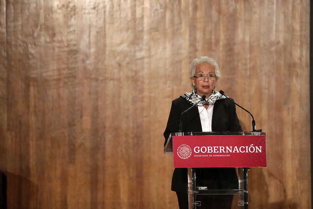 Olga Sánchez Cordero, titular de la Secretaría de Gobernación (Segob), descartó que vaya a haber desaparición de poderes en Tamaulipas, Veracruz y Guanajuato.