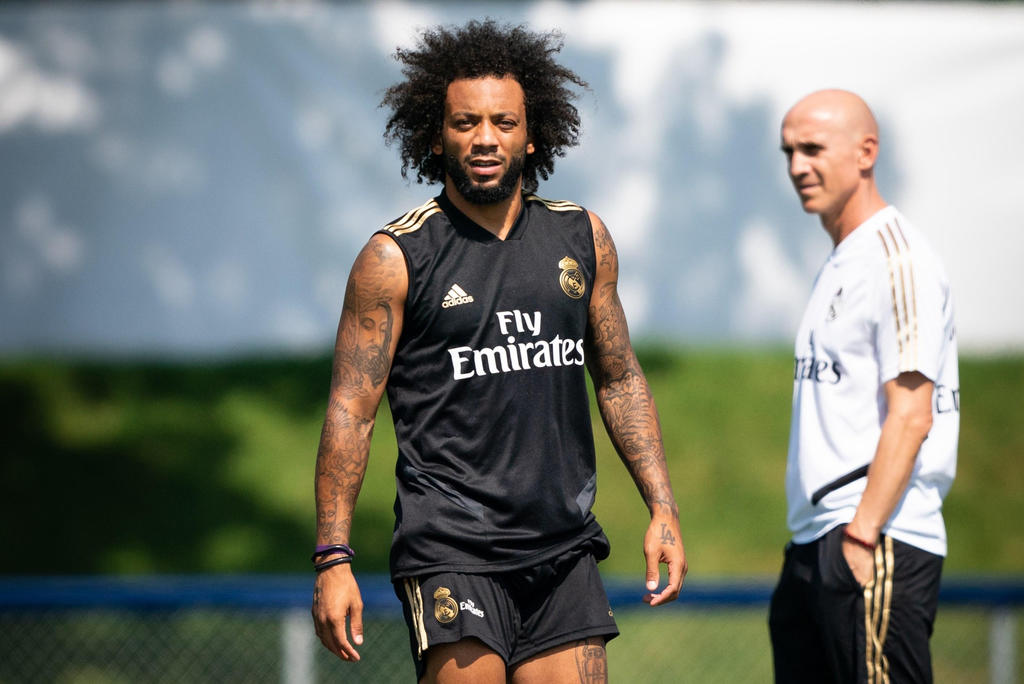 Marcelo es pieza fundamental en el esquema de Zinedine Zidane. (ARCHIVO)