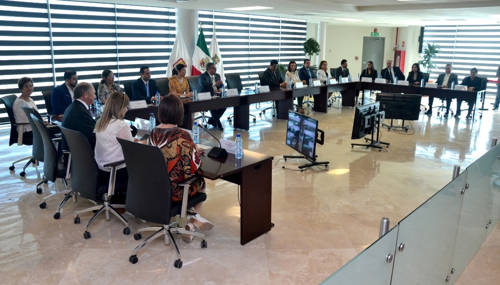 La sesión correspondiente al Cabildo Juvenil 2019 se llevó a cabo durante el viernes por la mañana en el séptimo piso de la presidencia municipal de Torreón.