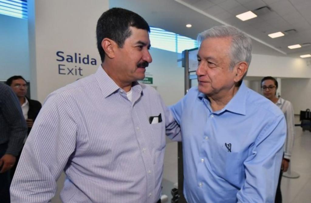 El presidente se trasladó, vía terrestre, al municipio de Allende, donde continuará sus recorridos por hospitales del Programa IMSS-Bienestar. (ESPECIAL)