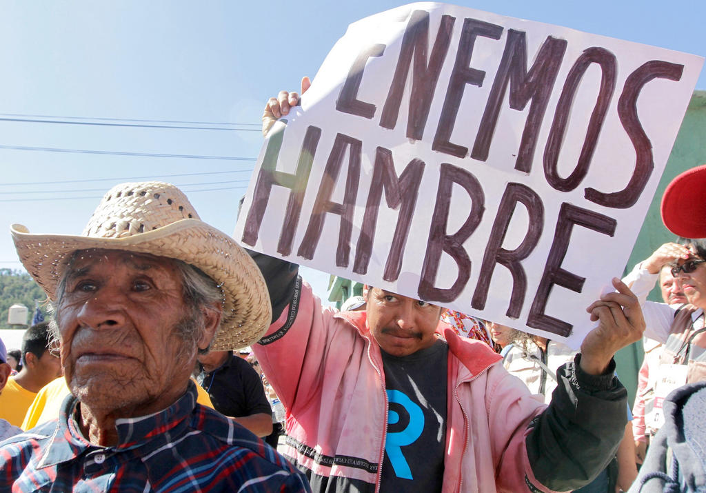 Para abatir la pobreza de los habitantes y cuidar el medio ambiente, el presidente Andrés Manuel López Obrador se comprometió a que el programa Sembrando Vida se aplicará en toda la Sierra Tarahumara, por lo que se contratarán a 20 mil personas para que planten 50 mil hectáreas en esa zona. (NOTIMEX)