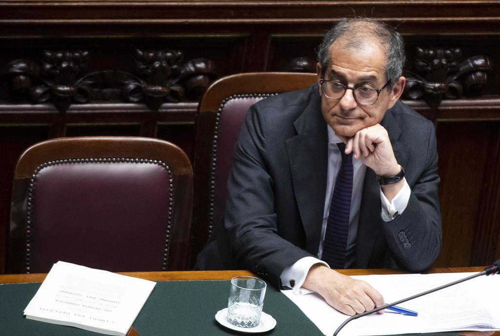 El ministro italiano de Economía, Giovanni Tria. (ARCHIVO)