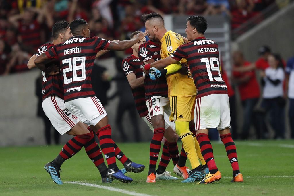 Flamengo parte como favorito para pasar a la final de la Libertadores, aunque hoy será visitante. (ARCHIVO) 