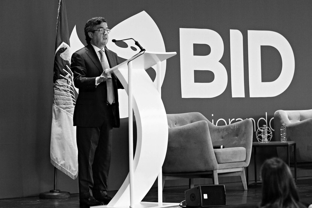 El presidente del BID, Luis Alberto Moreno, durante la celebración de los 60 años del BID en el Papalote Museo del Niño. (ARCHIVO)