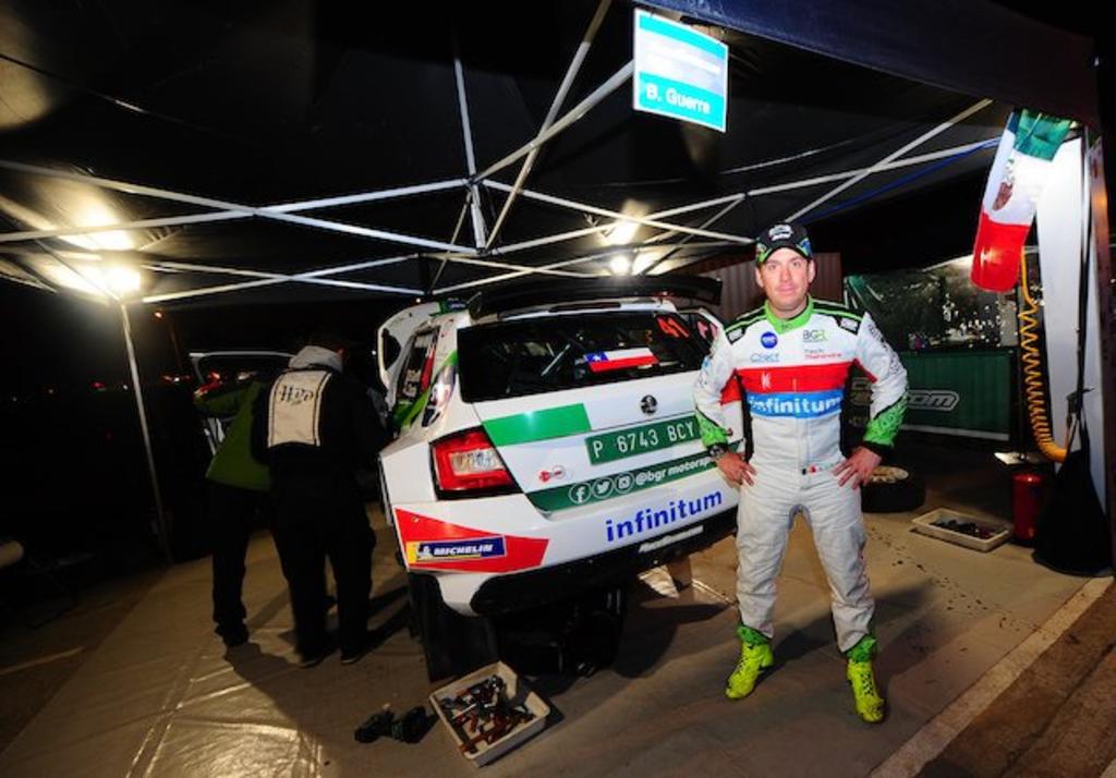 Benito Guerra representará a México en el World Rally Championship. (CORTESÍA)