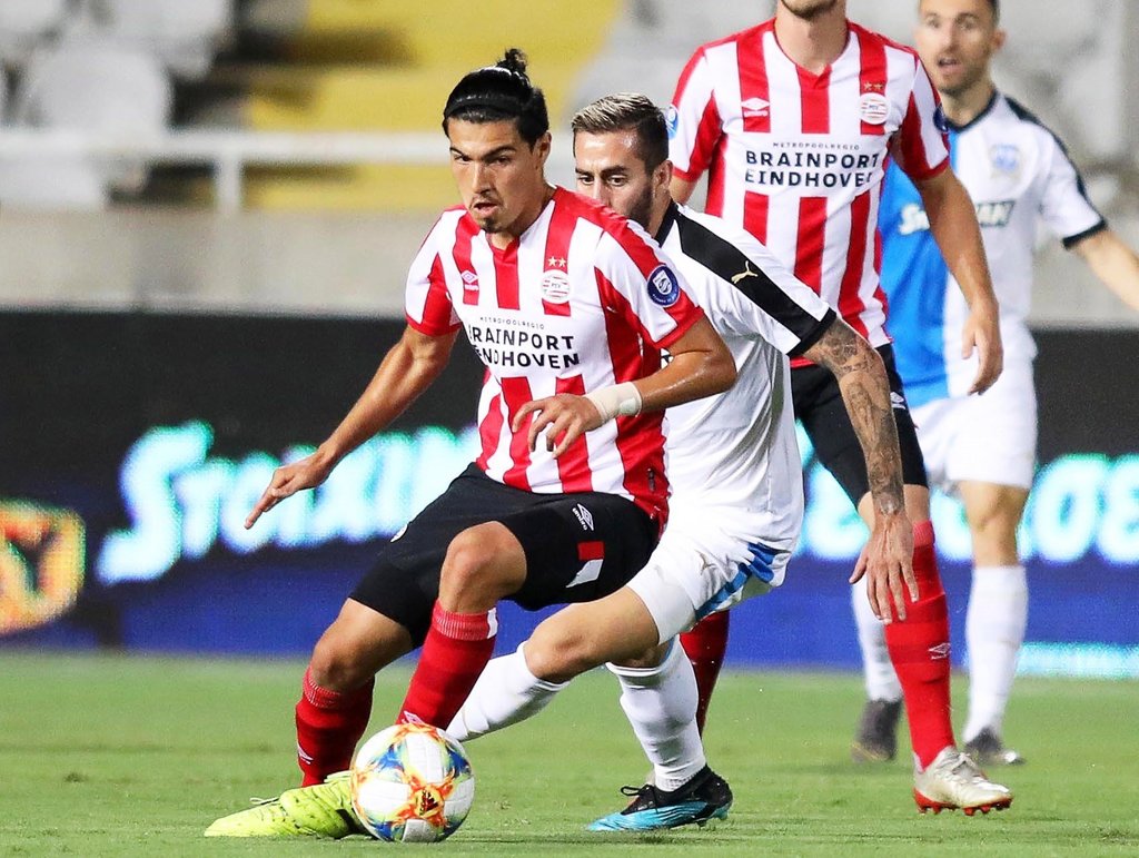 Erick Gutiérrez reapareció el fin de semana pasado con PSV. (ARCHIVO) 