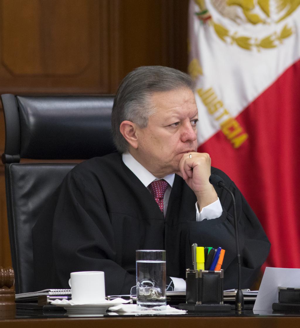 El ministro presidente de la Suprema Corte de Justicia de la Nación, Arturo Zaldívar. (ESPECIAL)