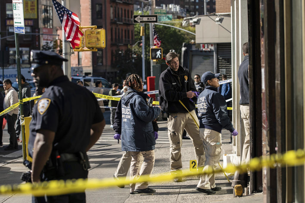 El ataque se produjo en Chinatown, el barrio chino de Manhattan. (AP)