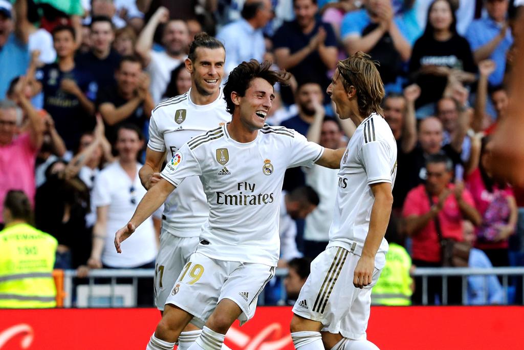 Los goles del encuentro fueron cortesía de Benzema, Hazard, Modric y James Rodríguez. (EFE)