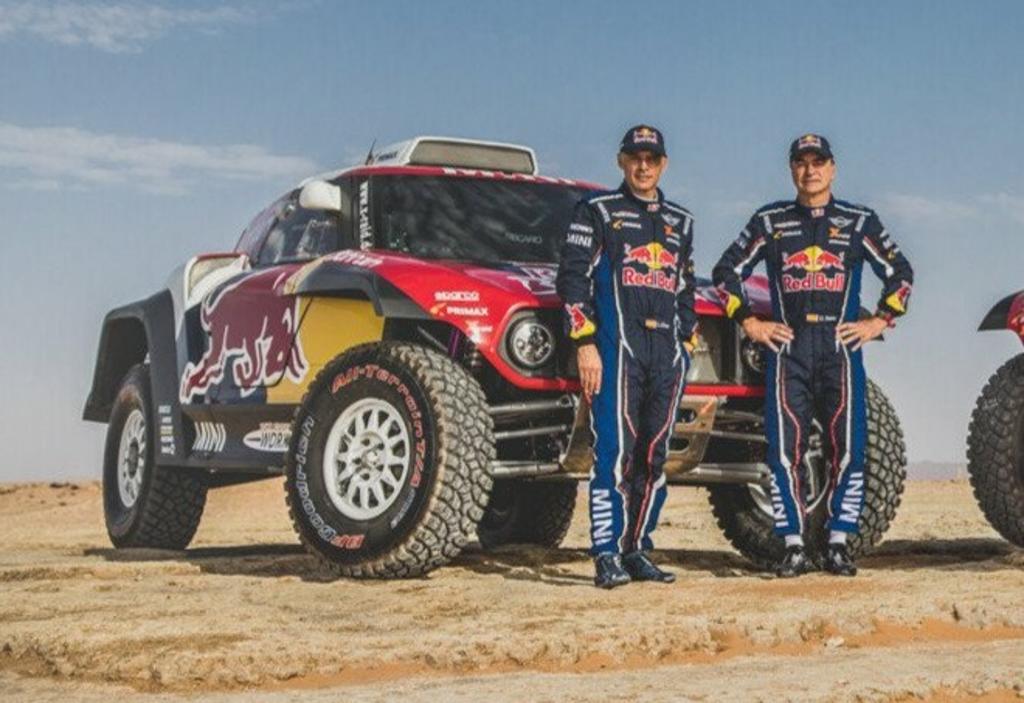 Sainz ganó este Lunes la tercera etapa del Rally en Marruecos. (CORTESÍA)