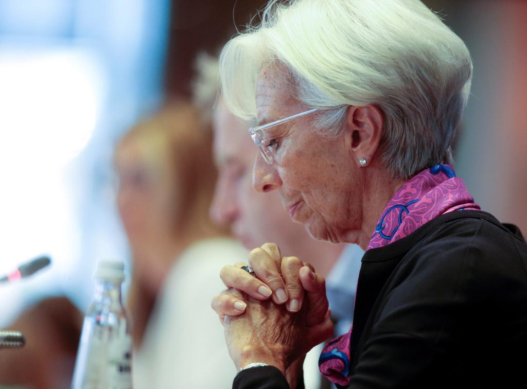 Christine Lagarde fue directora gerente del Fondo Monetario Internacional y ahora es la presidenta del Banco Central Europeo. (EFE)
