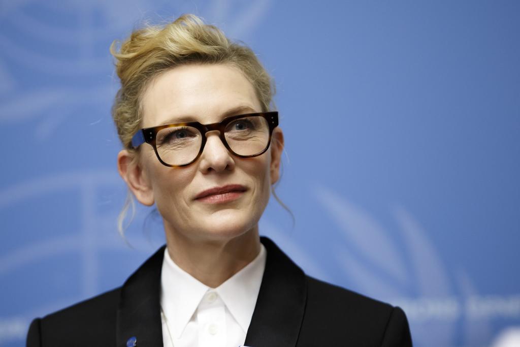 Llamado. La actriz Cate Blanchett pide al mundo que no olvide el drama de los apátridas. (EFE)